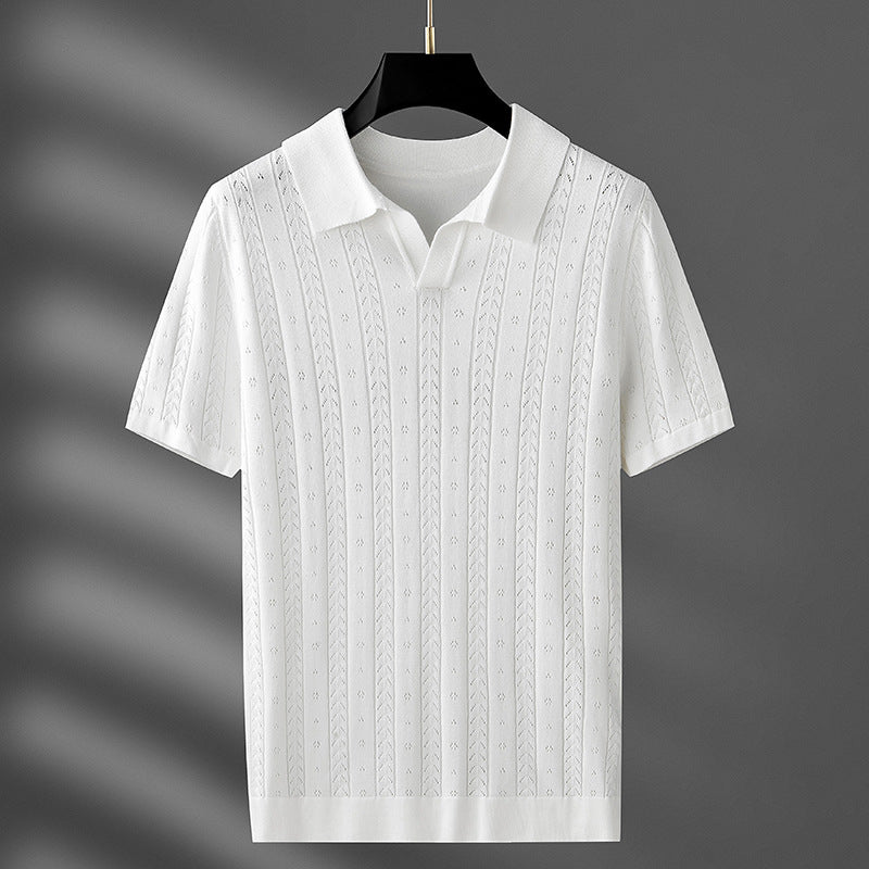 Bali men's polo shirt, alternate view