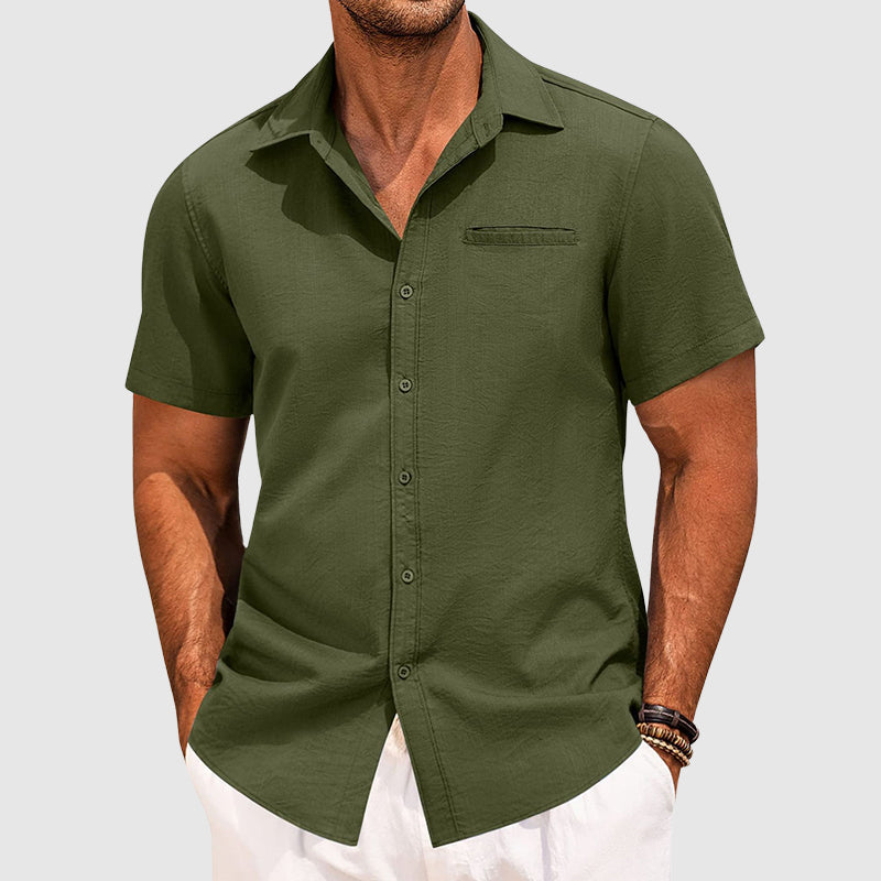 Pietro men's elegant summer shirt – Avinos Milano