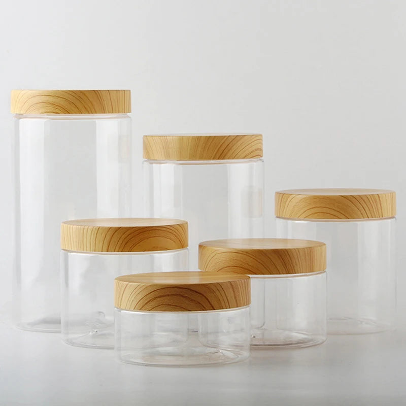 Barattolo glass jars with bamboo lids
