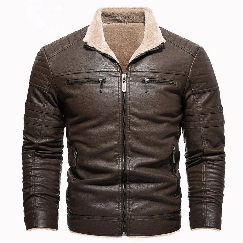 Andrea men's retro fleece jacket, alternate view