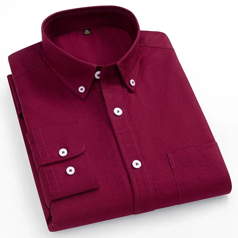 Men's cotton oxford shirt – Avinos Milano