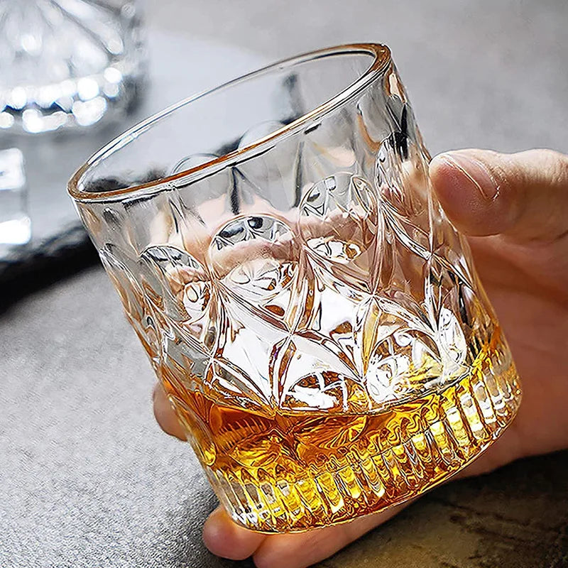 Barolo glasses with ice