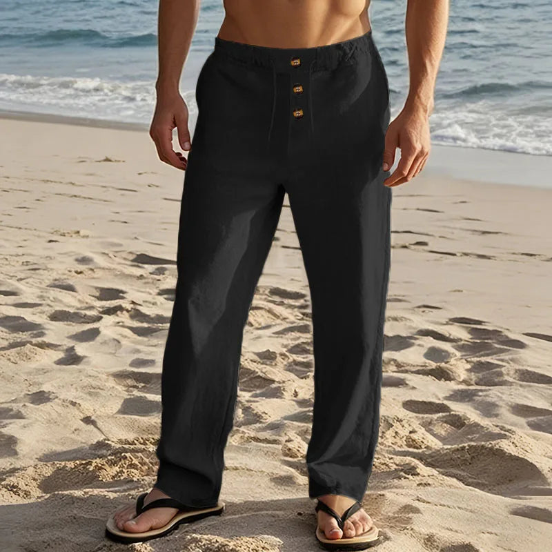 Giorgio men's elegant linen pants – Avinos Milano