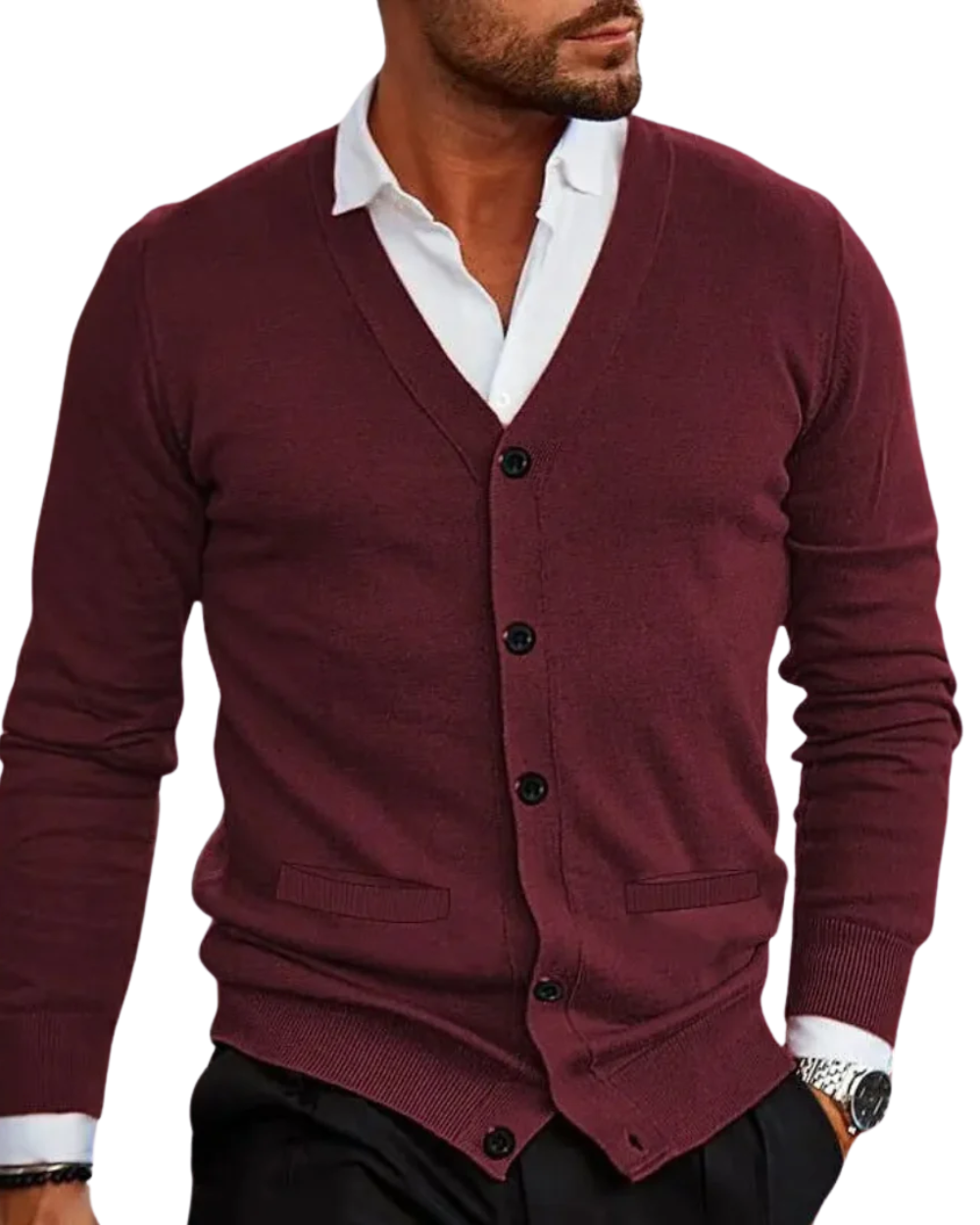 Davide men's cardigan – Avinos Milano