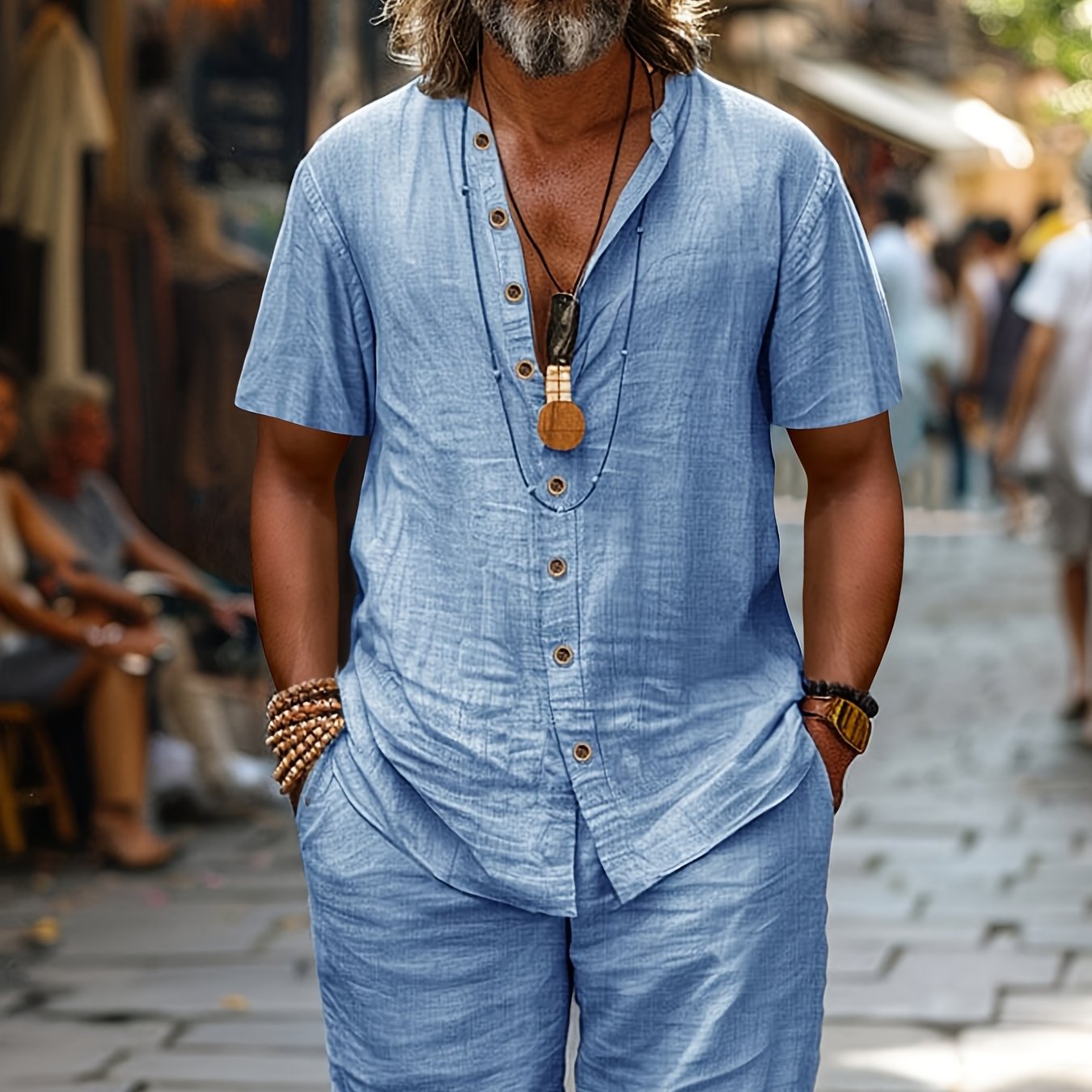 Men's elegant two-piece set – Avinos Milano