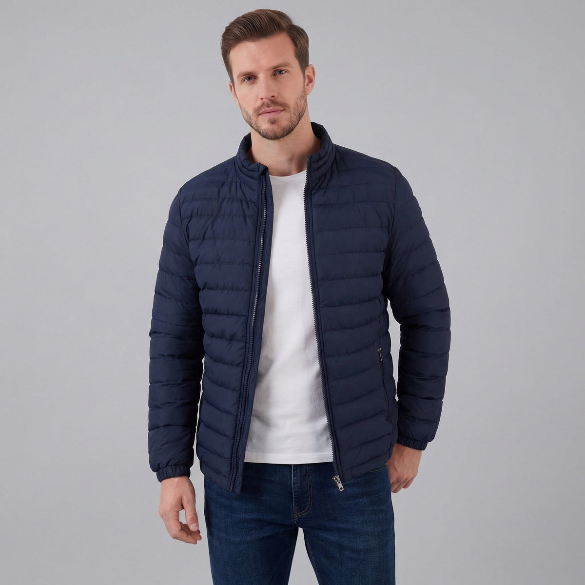 Nicola men's elegant lightweight jacket, alternate view