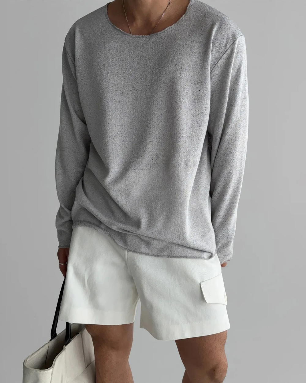 Men's knit t-shirt, view 5