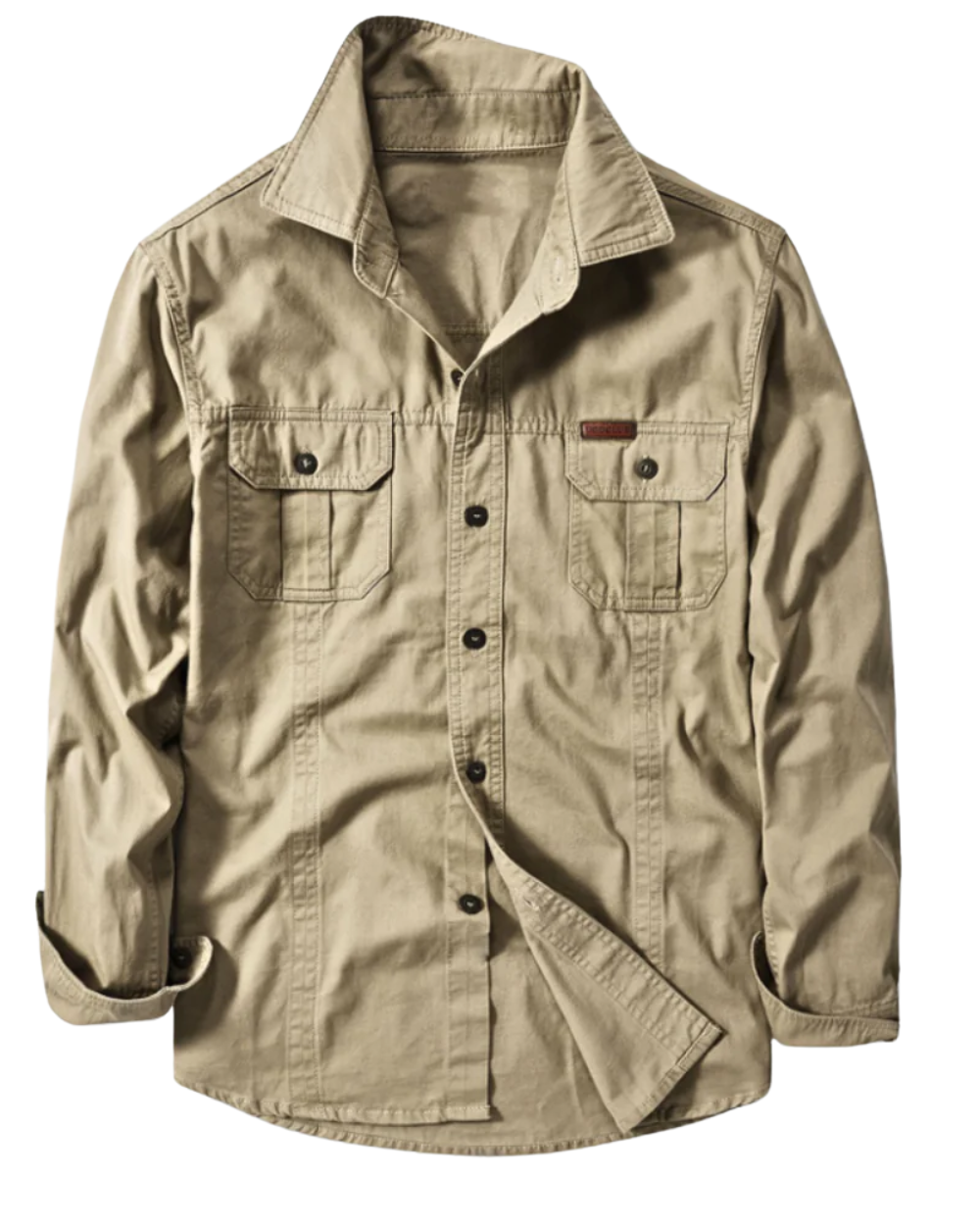 Men's cotton cargo shirt – Avinos Milano