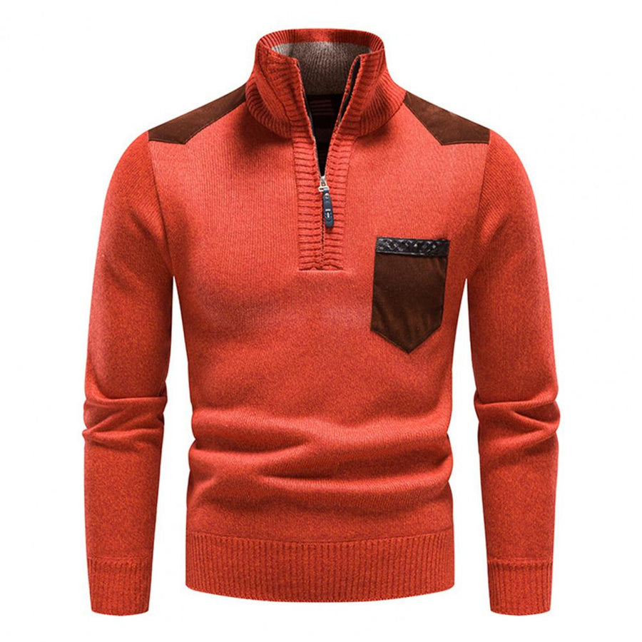 Men's wool sweater, view 4