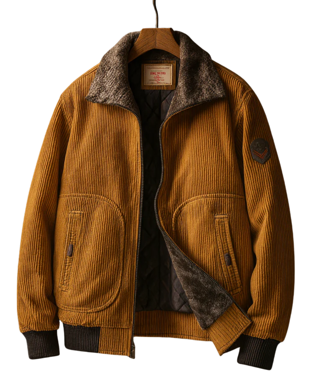 Aviator men's elegant jacket, view 4