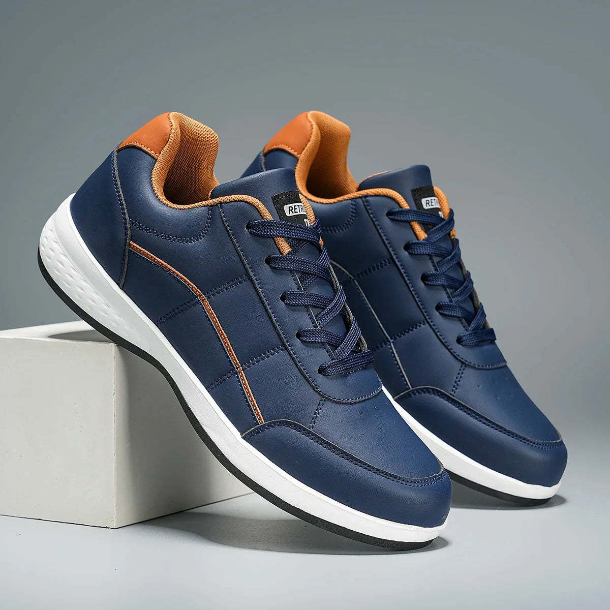 Men's leather sneakers – Avinos Milano