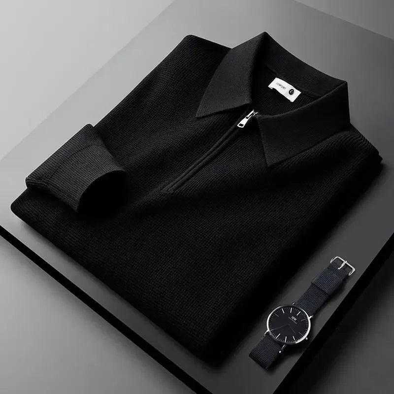 Men's elegant sweater, alternate view