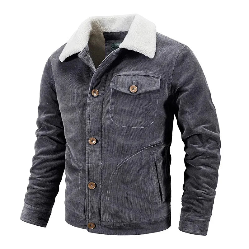 Men's elegant padded jacket, alternate view