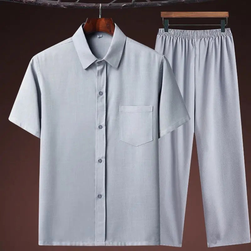 Men's cotton two-piece set – Avinos Milano