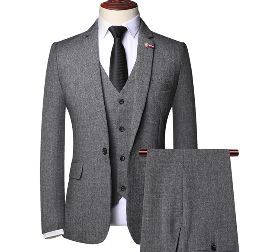 Men's suit, alternate view