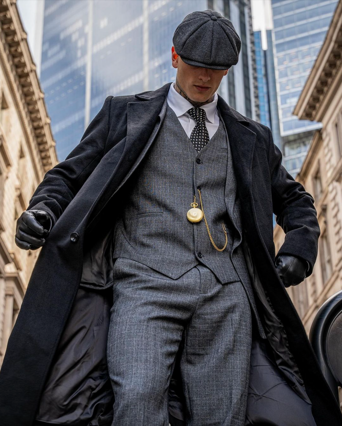 Men's suit, additional view