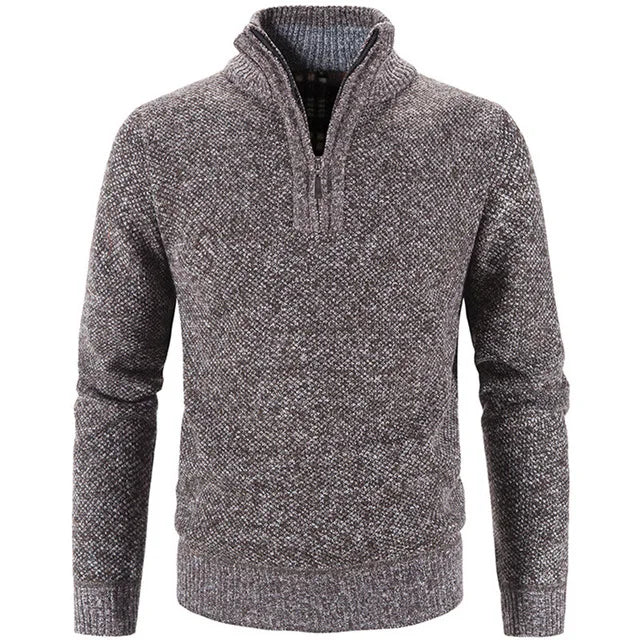 Men's elegant fleece sweater, view 4