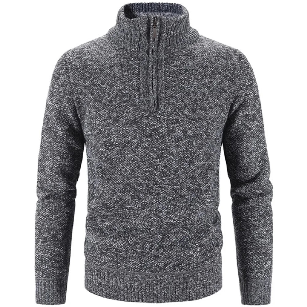 Men's elegant fleece sweater, view 7
