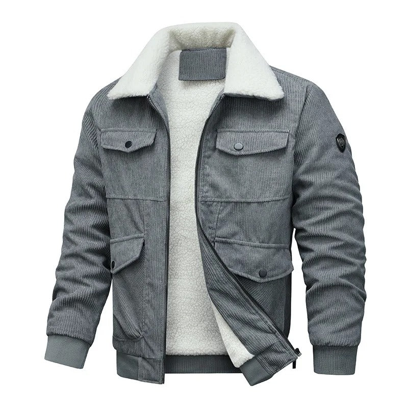 Men's elegant corduroy jacket, view 5