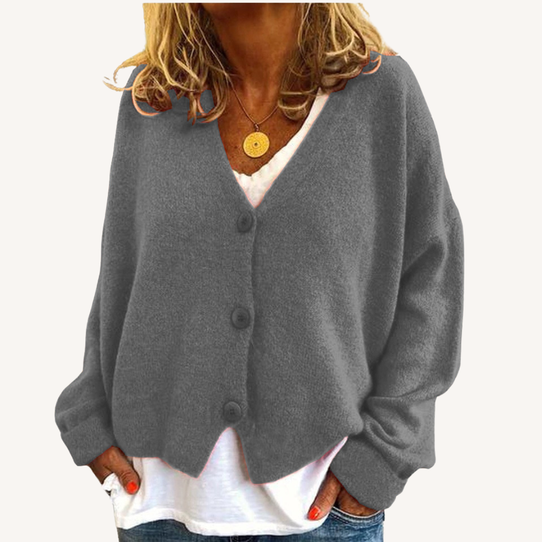 Brenda women's knitted cardigan, view 4