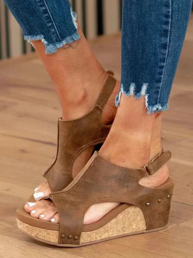 Briellae Wedge Sandal – women's shoes, view 2