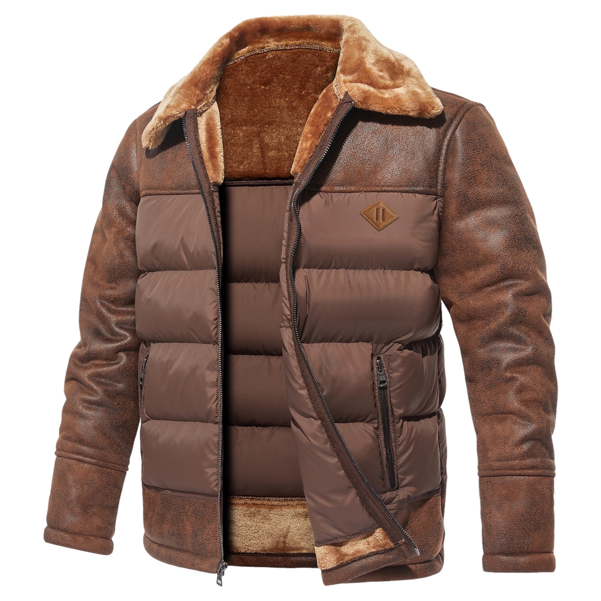 Andrea men's elegant fleece jacket – Avinos Milano