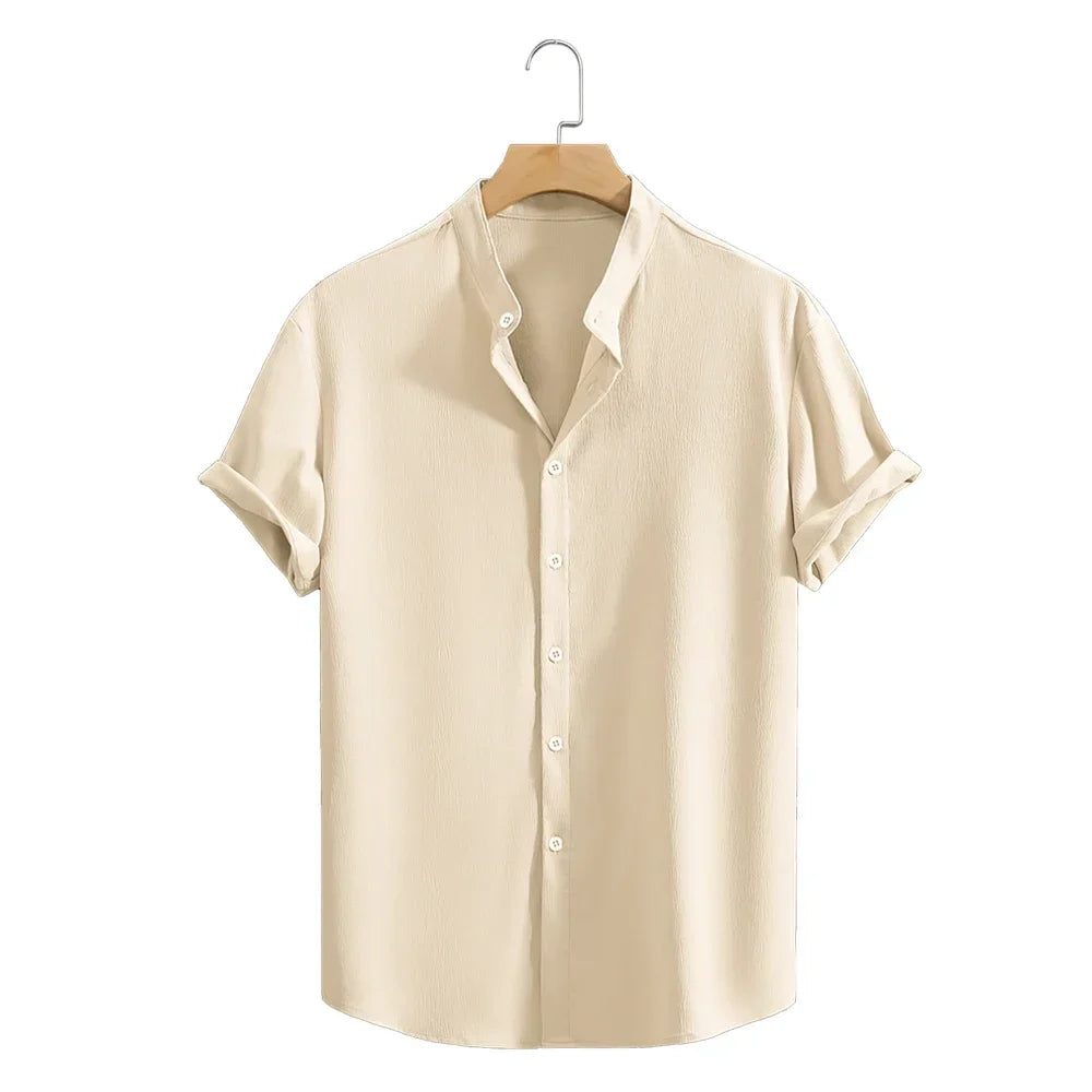 Men's summer shirt, alternate view