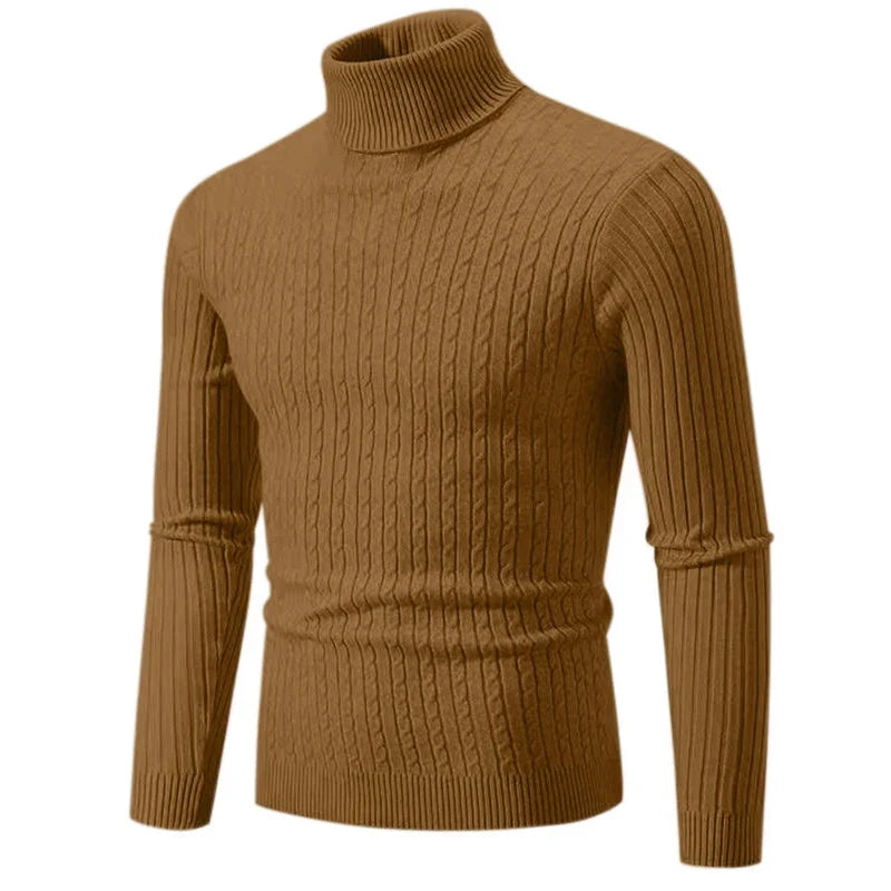Luca men's elegant turtleneck sweater, additional view