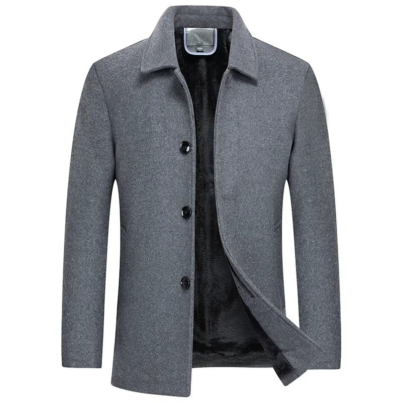 Liner men's fleece jacket, alternate view