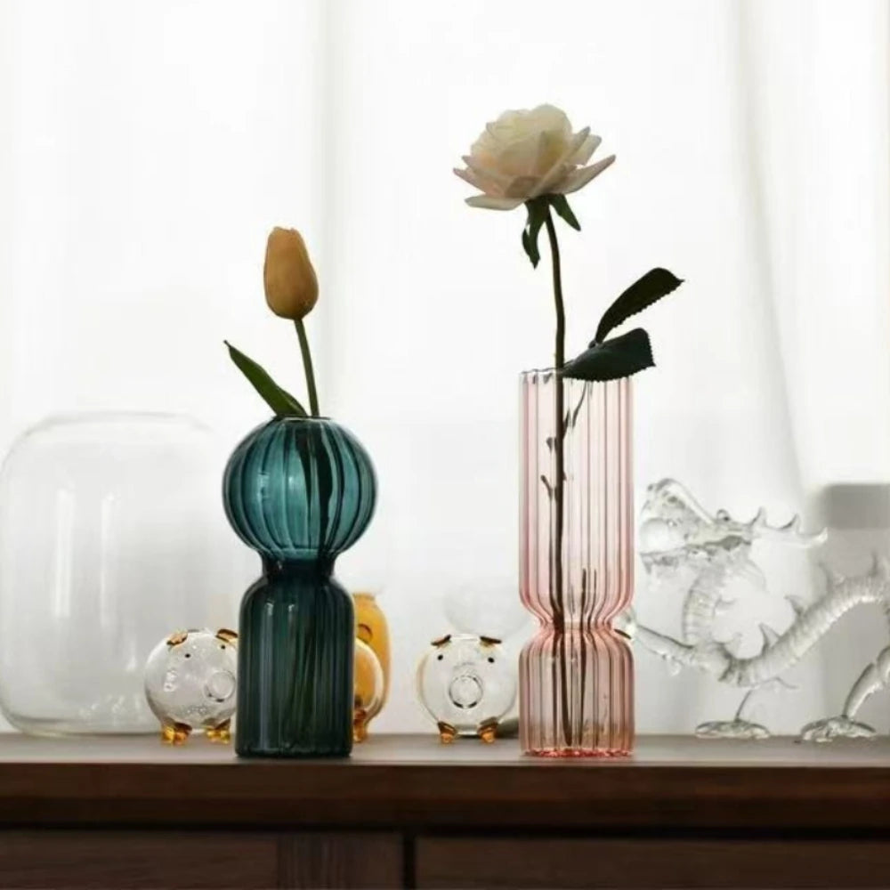 Burano vases with stems