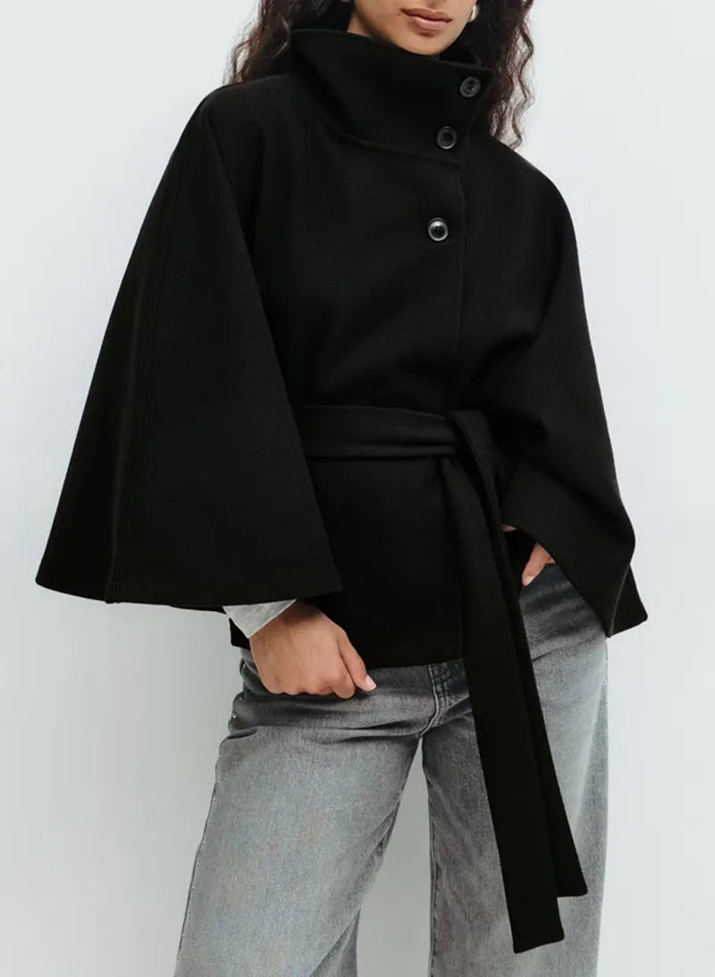 Cape women's coat – Avinos Milano
