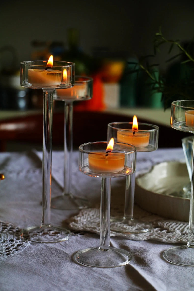 Calice candlelit table setting
