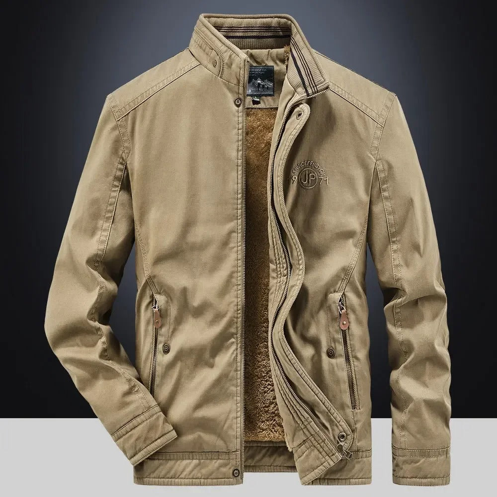 Leonardo men's elegant bomber jacket, alternate view