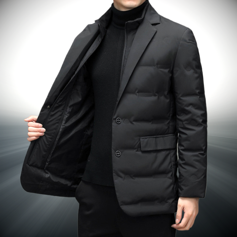 Men's winter jacket, alternate view