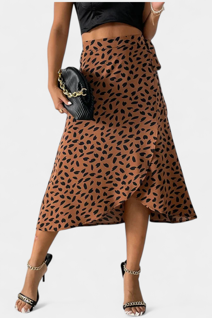 Camila women's wrap skirt, view 7