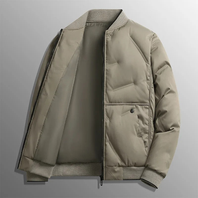 Baseball men's elegant cotton jacket, view 4