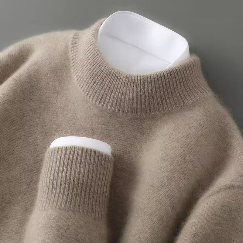 Paolo men's elegant cashmere sweater, alternate view
