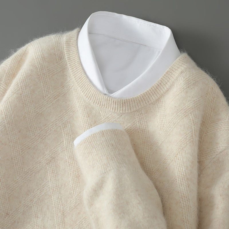 Nicola men's cashmere sweater, additional view