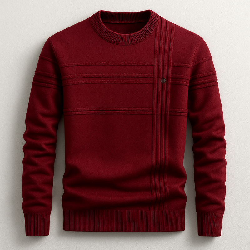 Men's elegant cotton sweater, view 4