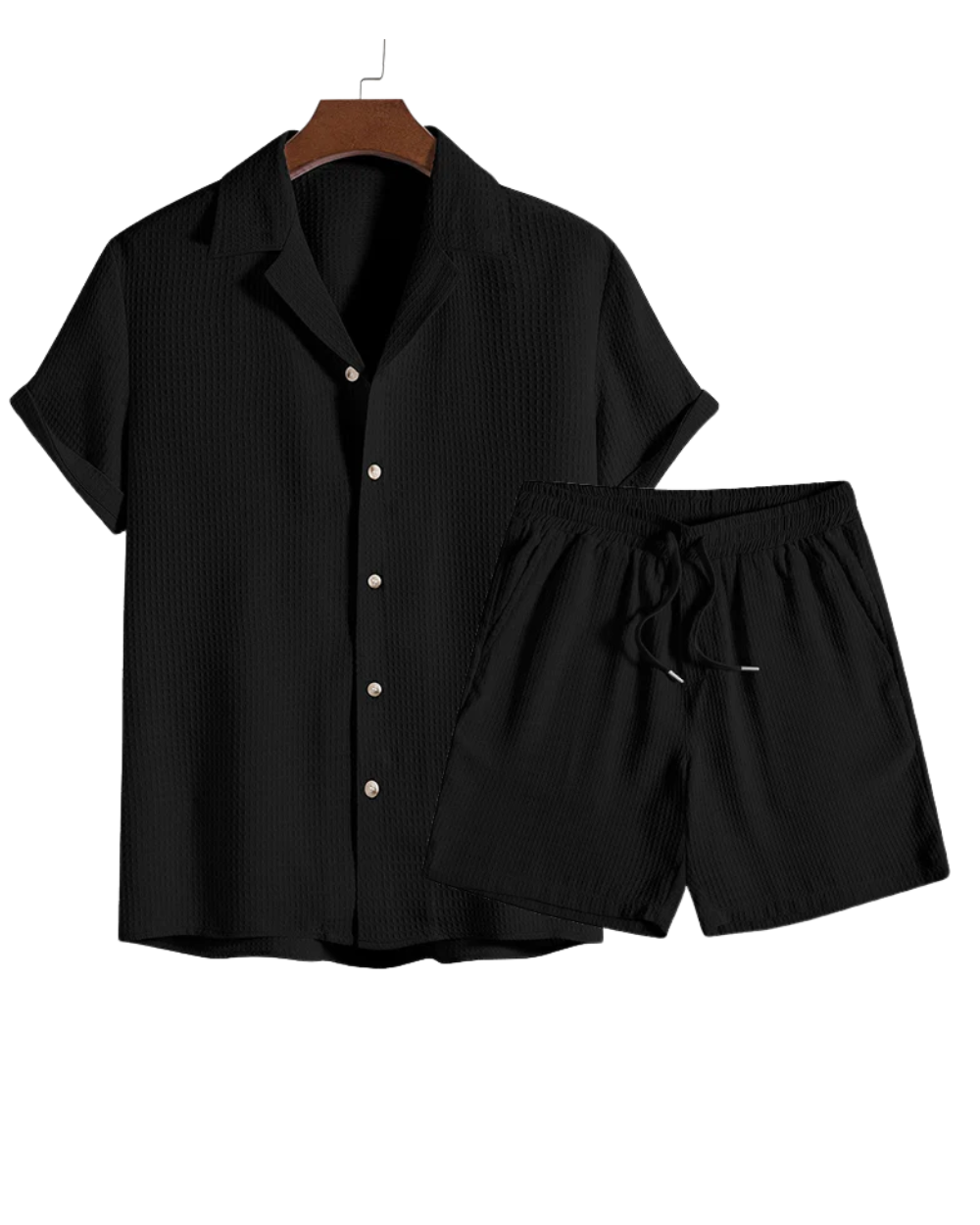 Cartagena men's linen two-piece set, view 4