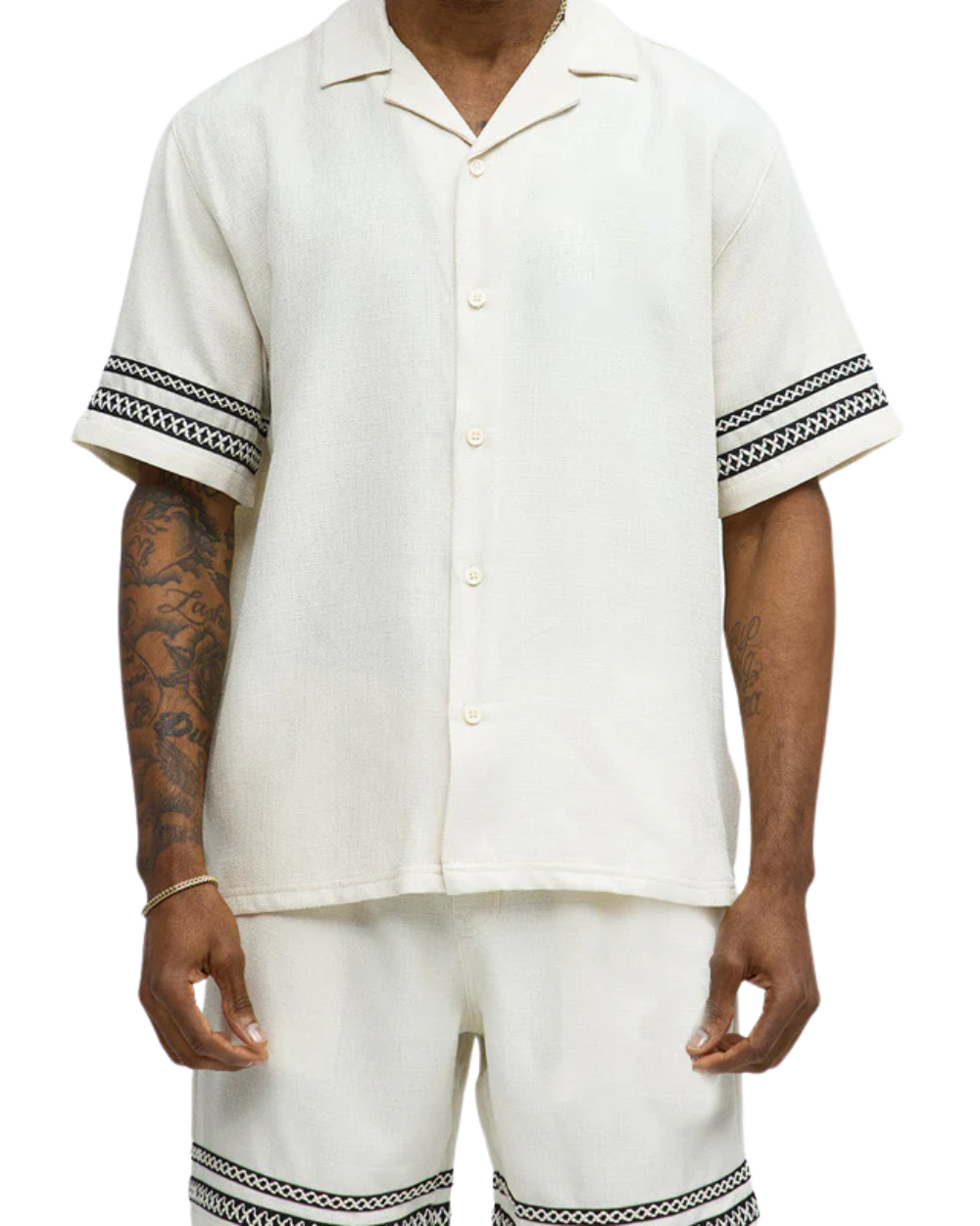 Casablanca men's summer two-piece set – Avinos Milano