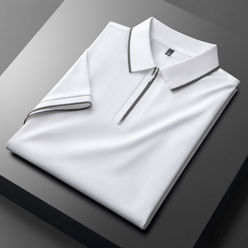 Tommaso men's elegant cotton polo shirt – Avinos Milano