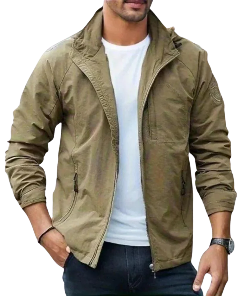 Men's cargo summer jacket – Avinos Milano