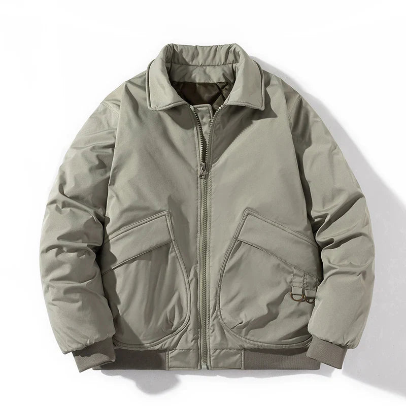 Marcello men's elegant bomber jacket, alternate view