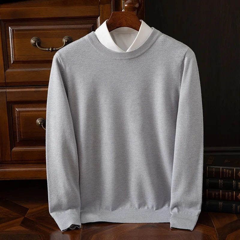 Giorgio men's elegant wool sweater, alternate view