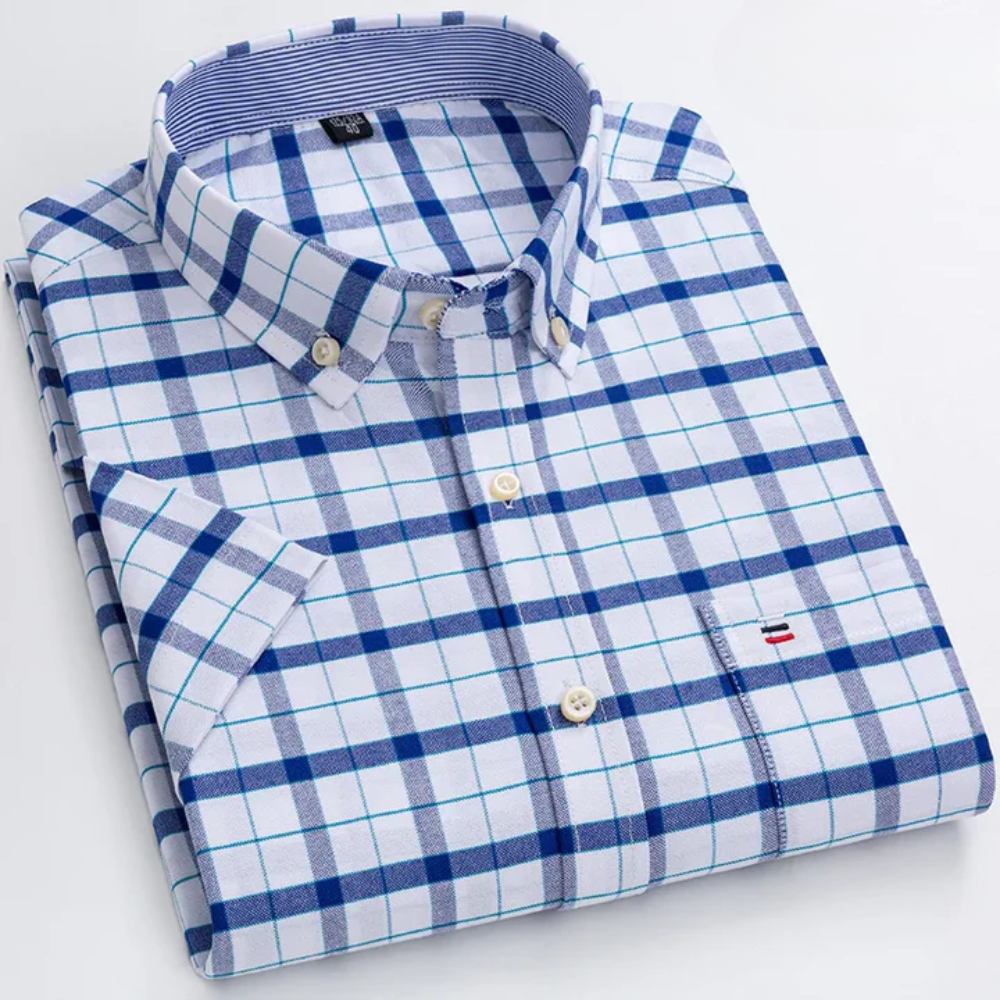 Men's cotton shirt, alternate view