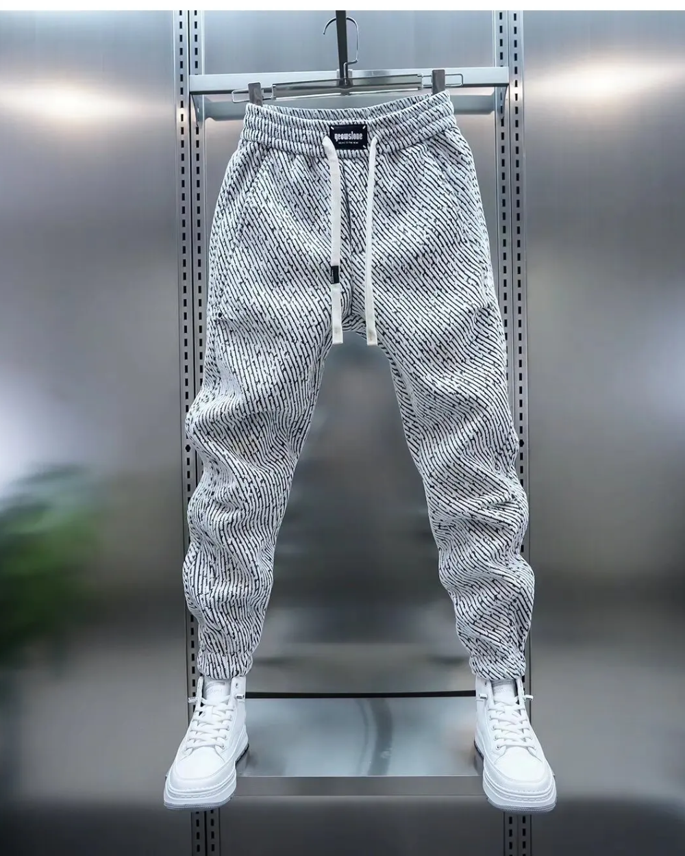 Pattern men's pants, alternate view