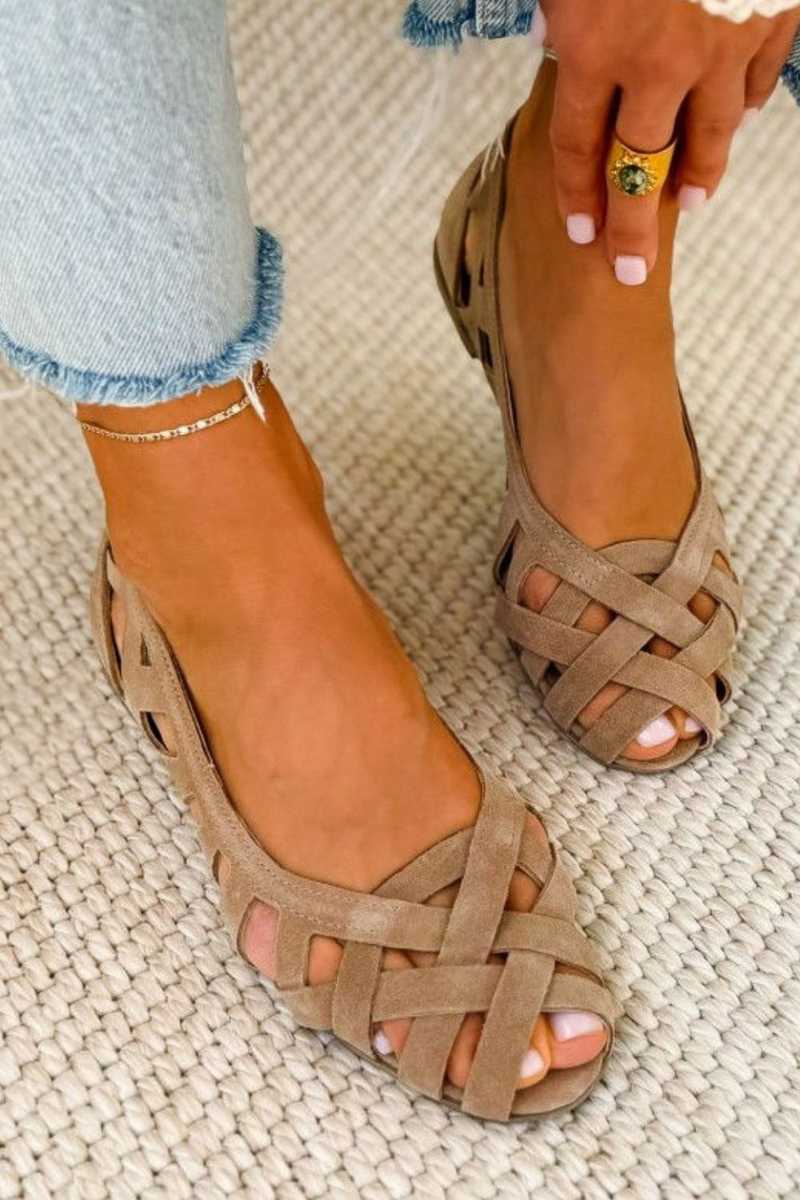 Caterina Braided Summer Sandals, view 5