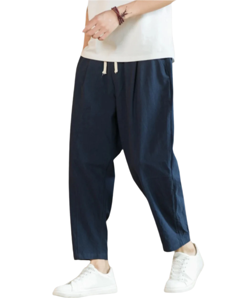 Rome men's cotton pants, alternate view