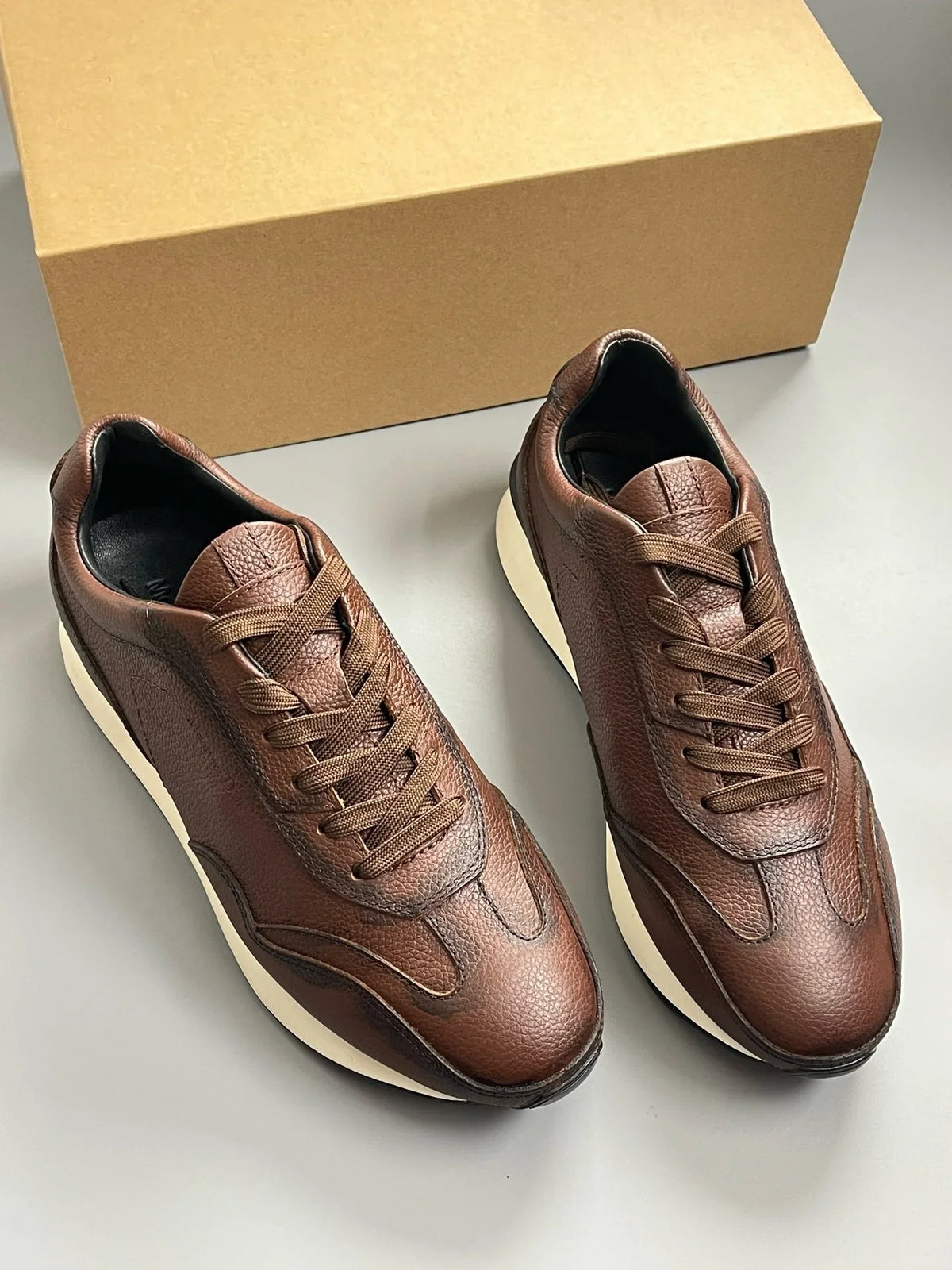 Diego men's leather shoes, additional view